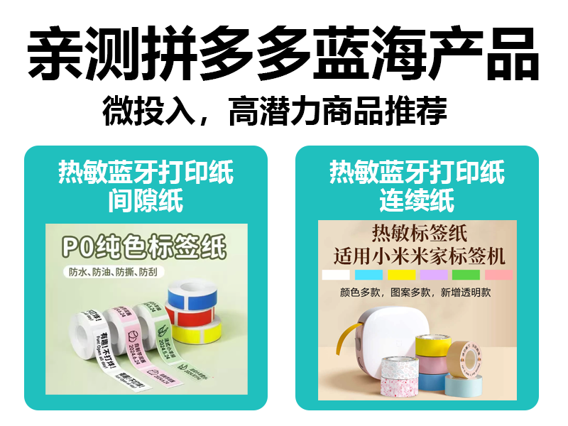 一个很小的产品，却能靠它月入万元，一款拼多多蓝海电商产品